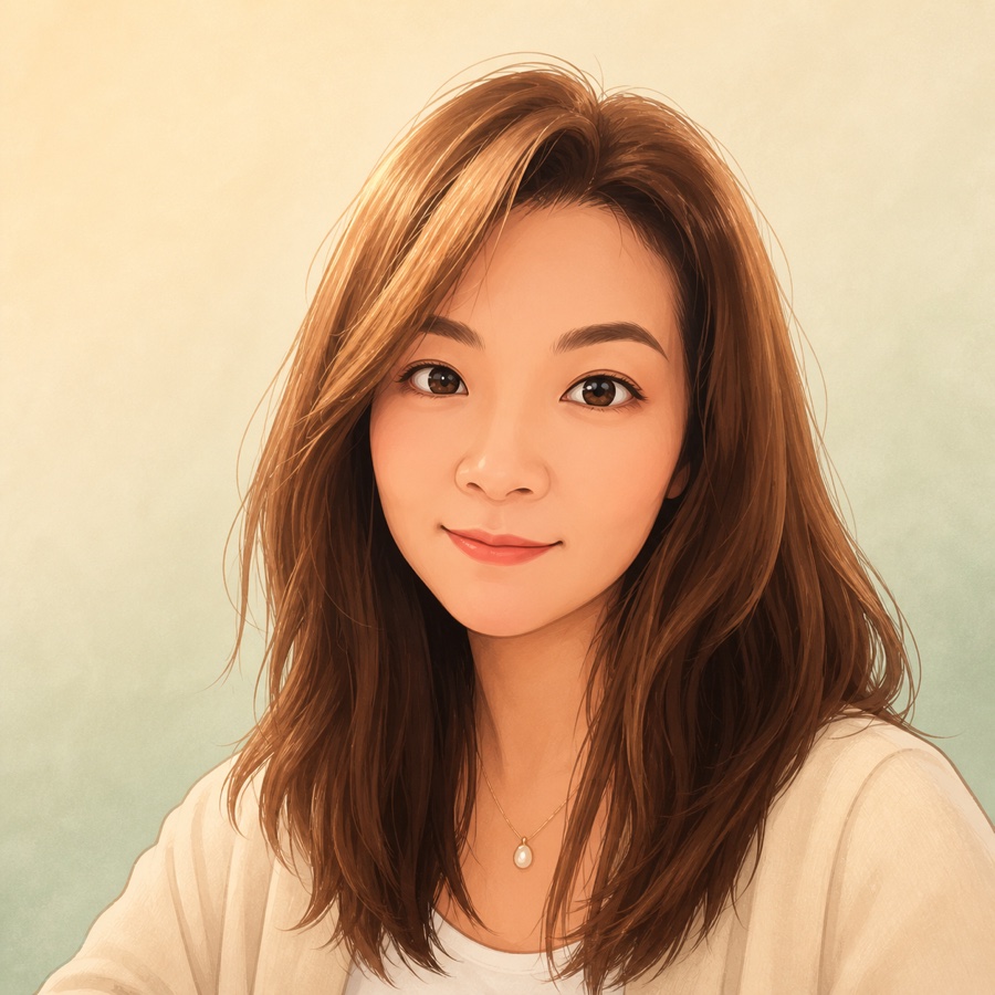 Cartoon portrait of Jenny