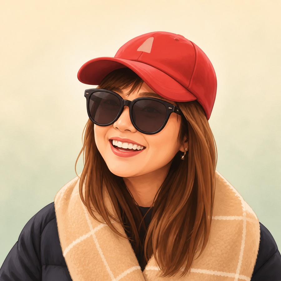 Cartoon portrait of Nicole